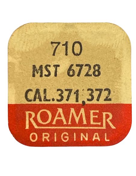 Roamer 371.372 - 710 Ancre montée (à l'unité) - Jewelled pallet fork and staff (per unit)