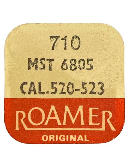 Roamer 520-523 - 710 Ancre montée (à l'unité) - Jewelled pallet fork and staff (per unit)