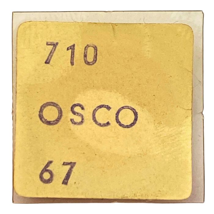 Osco 67 - 710 Ancre montée (à l'unité) - Jewelled pallet fork and staff (per unit)