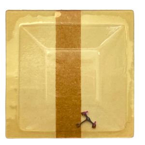 Otero 62 - 710 Ancre montée (à l'unité) - Jewelled pallet fork and staff (per unit)