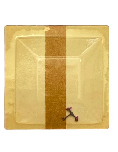 Otero 62 - 710 Ancre montée (à l'unité) - Jewelled pallet fork and staff (per unit)