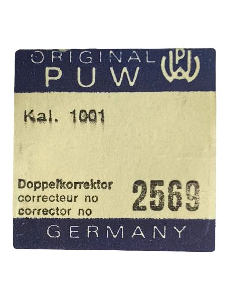 PUW 1001 - 2569 Correcteur double (à l'unité) - Double corrector (per unit)
