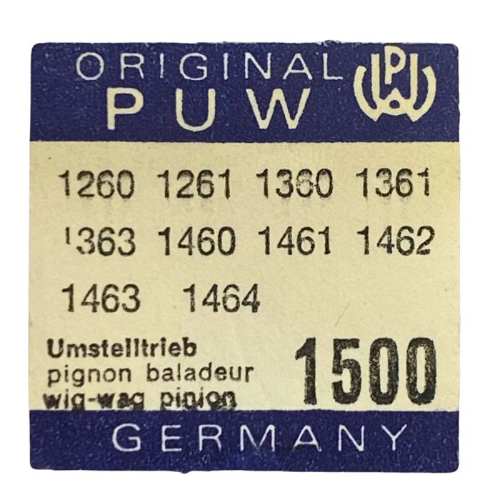 PUW 1260 - 1500 Pignon baladeur (à l'unité) - Wig wag pinion (per unit)