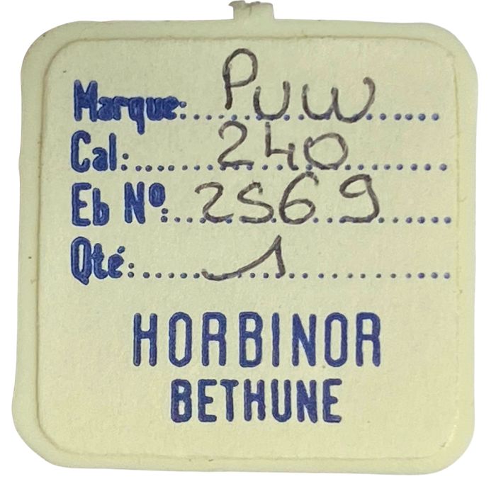 PUW 240 - 2569 Correcteur double (à l'unité) - Double corrector (per unit)