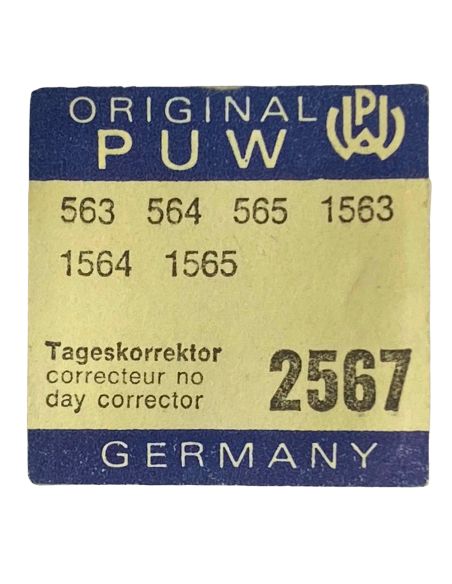 PUW 563 - 2567 Correcteur des jours (à l'unité) - Day corrector (per unit)