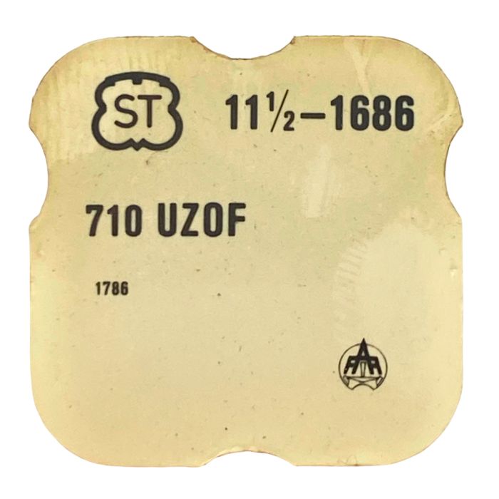 ST 1686 - 710 Ancre montée (à l'unité) - Jewelled pallet fork and staff (per unit)