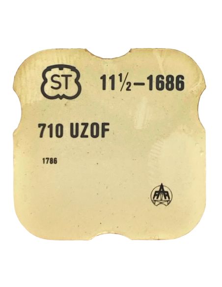 ST 1686 - 710 Ancre montée (à l'unité) - Jewelled pallet fork and staff (per unit)