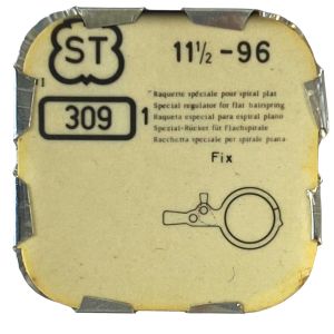 ST 96 - 309 Raquette spéciale pour spiral plat (à l'unité) - Special regulator for flat hairspring (per unit)