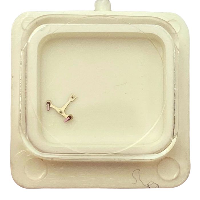 ST 96 - 710 Ancre montée (à l'unité) - Jewelled pallet fork and staff (per unit)