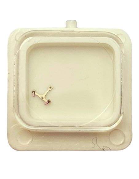 ST 96 - 710 Ancre montée (à l'unité) - Jewelled pallet fork and staff (per unit)