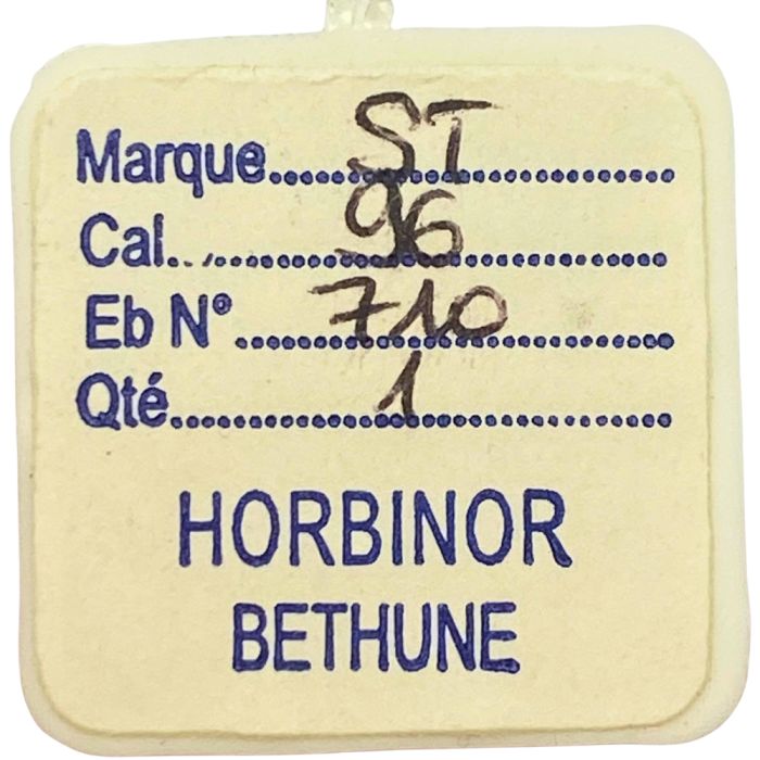 ST 96 - 710 Ancre montée (à l'unité) - Jewelled pallet fork and staff (per unit)