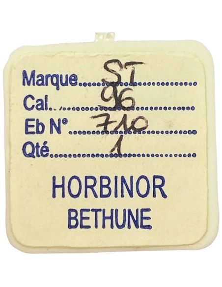 ST 96 - 710 Ancre montée (à l'unité) - Jewelled pallet fork and staff (per unit)