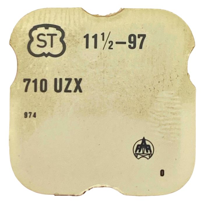 ST 97 - 710 Ancre montée (à l'unité) - Jewelled pallet fork and staff (per unit)