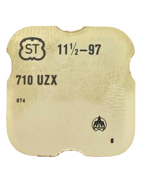 ST 97 - 710 Ancre montée (à l'unité) - Jewelled pallet fork and staff (per unit)