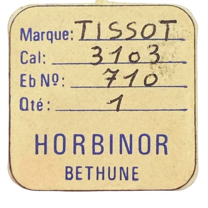 Tissot 3103 - 710 Ancre montée (à l'unité) - Jewelled pallet fork and Tissotaff (per unit)