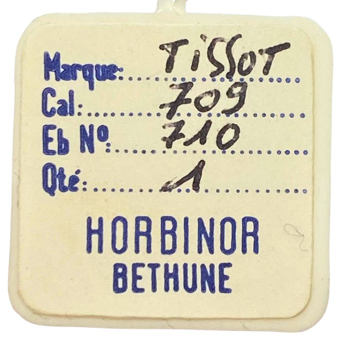 Tissot 709 - 710 Ancre montée (à l'unité) - Jewelled pallet fork and Tissotaff (per unit)