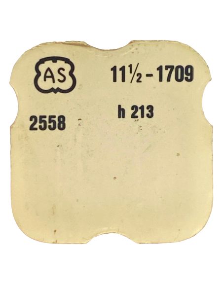 AS 1709 - 2558 Roue des heures double denture (à l'unité) - Double toothing hour wheel (per unit)