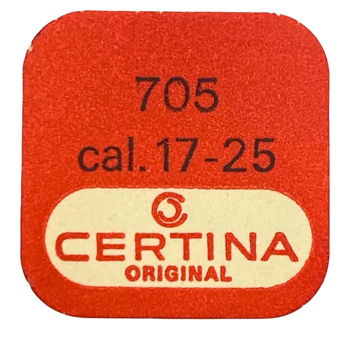 Certina 17-25 - 705 Roue d'ancre pivotée (à l'unité) - Escape wheel and pinion with straight pivots (per unit)