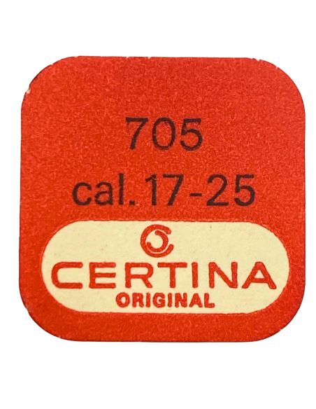 Certina 17-25 - 705 Roue d'ancre pivotée (à l'unité) - Escape wheel and pinion with straight pivots (per unit)