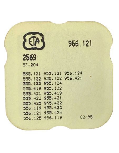 ETA 956.121 - 2569 Correcteur double (à l'unité) - Double corrector (per unit)