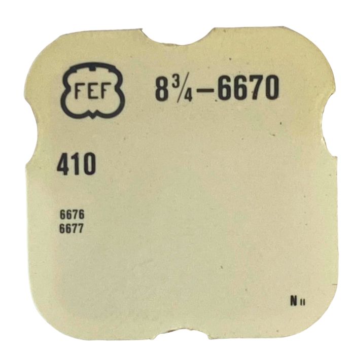 F.E.F 6670 - 410 Pignon de remontoir (à l'unité) - Winding pinion (per unit)