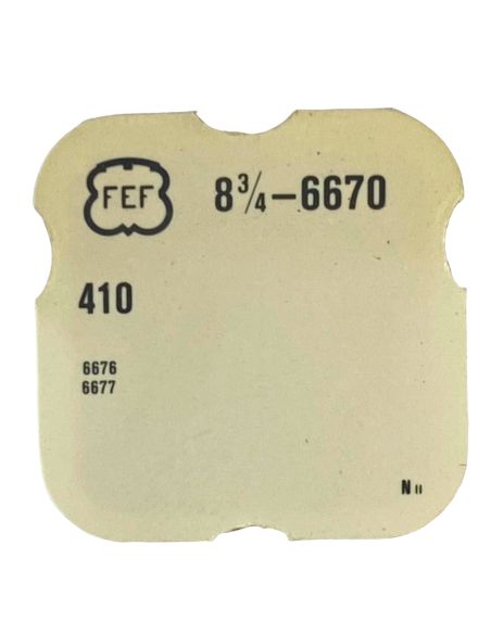 F.E.F 6670 - 410 Pignon de remontoir (à l'unité) - Winding pinion (per unit)