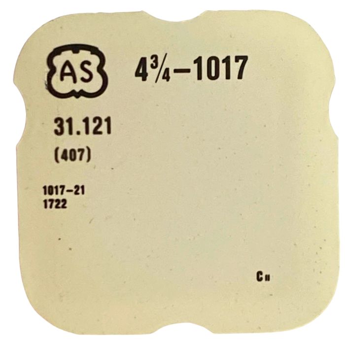 AS 1012 - 430 Ressort de cliquet (à l'unité) - Click spring (per unit)