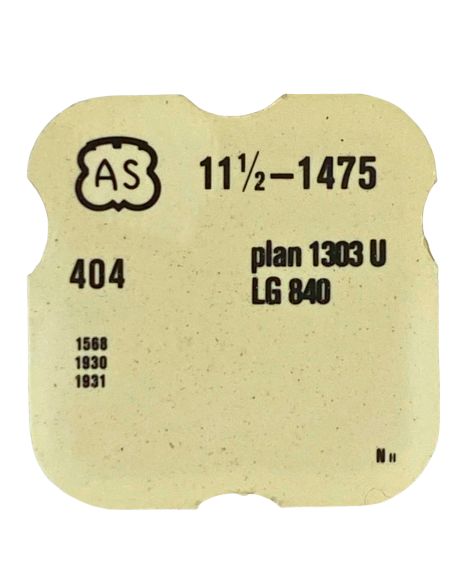 AS 1475 - 404 Tige pour boite étanche (partie mouvement) (à l'unité) - Stem for waterproof case (movement portion) (per unit)