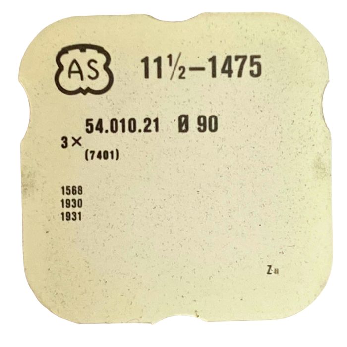 AS 1475 - 7401 Tige de remontoir de sonnerie (à l'unité) - Alarm winding stem (per unit)