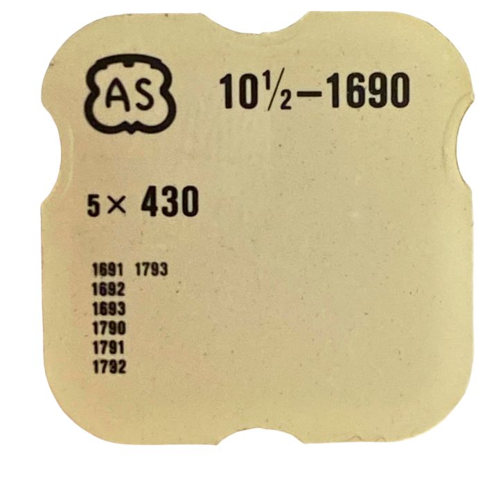 AS 1690 - 430 Ressort de cliquet (à l'unité) - Click spring (per unit)