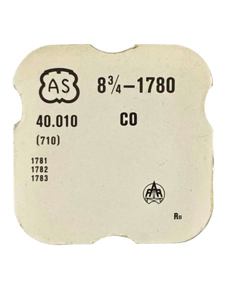 AS 1780 - 710 Ancre montée (à l'unité) - Jewelled pallet fork and staff (per unit)