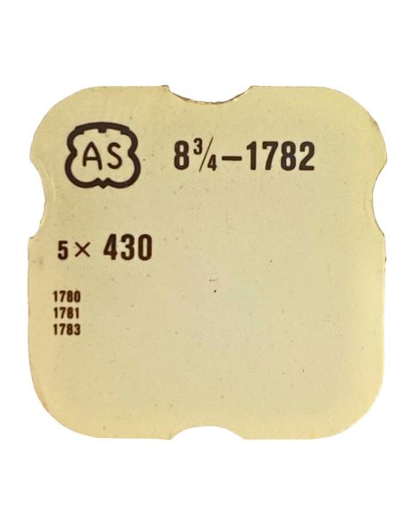 AS 1782 - 430 Ressort de cliquet (à l'unité) - Click spring (per unit)