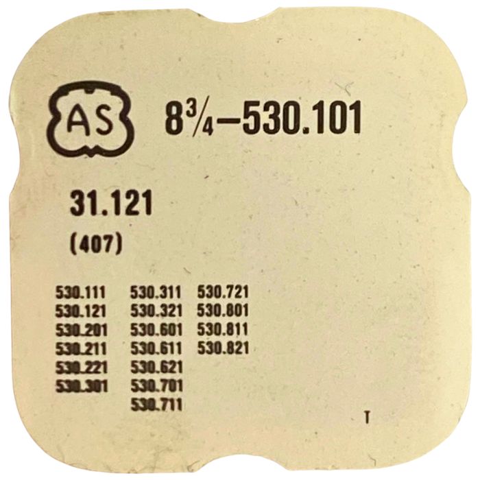 AS 530.101 - 407 Pignon coulant (à l'unité) - Clutch wheel (per unit)