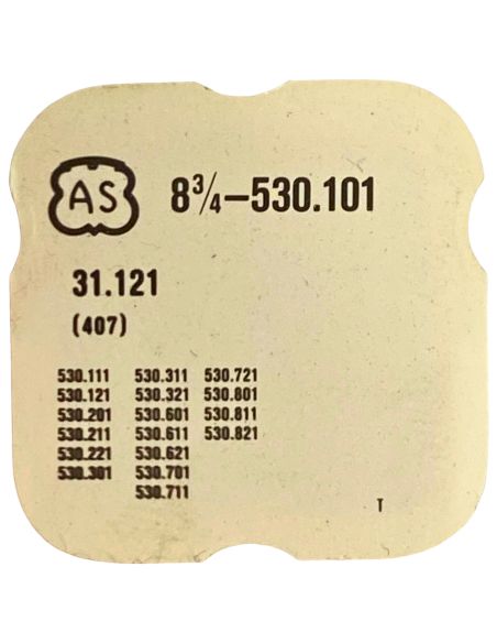 AS 530.101 - 407 Pignon coulant (à l'unité) - Clutch wheel (per unit)