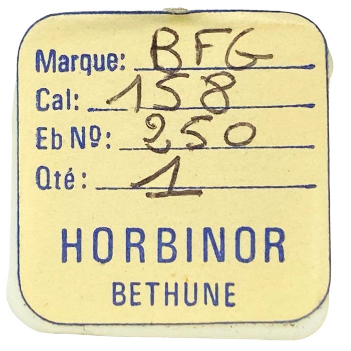 BFG 158 - 250 Roue des heures (à l'unité) - Hour wheel (per unit)