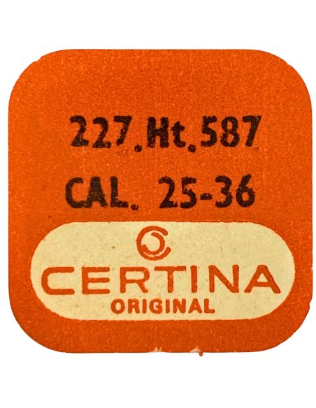 Certina 25-36 - 227 Roue de seconde au centre (à l'unité) - Sweep second wheel and pinion (per unit)