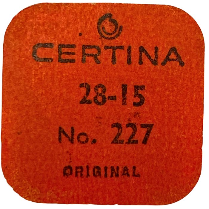 Certina 28-15 - 227 Roue de seconde au centre (à l'unité) - Sweep second wheel and pinion (per unit)