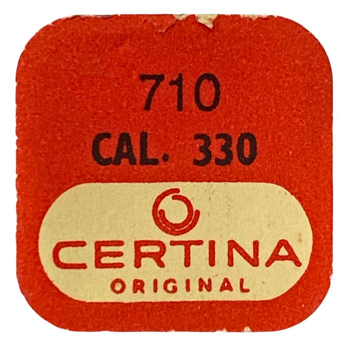 Certina 330 - 710 Ancre montée (à l'unité) - Jewelled pallet fork and staff (per unit)
