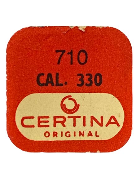 Certina 330 - 710 Ancre montée (à l'unité) - Jewelled pallet fork and staff (per unit)