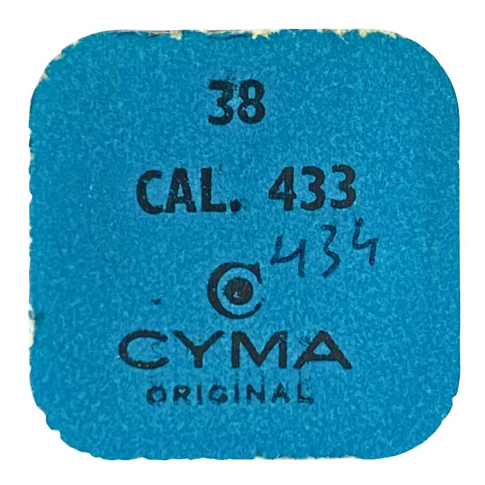 Cyma 433 - 710 Ancre montée (à l'unité) - Jewelled pallet fork and staff (per unit)