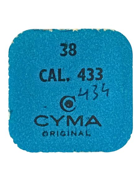 Cyma 433 - 710 Ancre montée (à l'unité) - Jewelled pallet fork and staff (per unit)