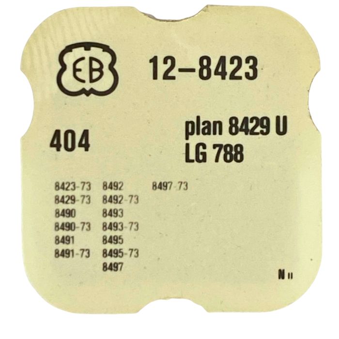 EB 8423 - 404 Tige pour boite étanche (partie mouvement) (à l'unité) - Stem for waterproof case (movement portion) (per unit)