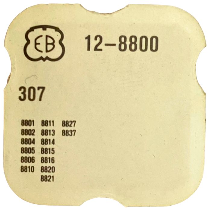 EB 8800 - 307 Raquette avec porte-piton mobile pour spiral plat (à l'unité) - Regulator with adjustable stud holder for flat hai