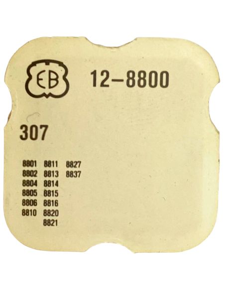 EB 8800 - 307 Raquette avec porte-piton mobile pour spiral plat (à l'unité) - Regulator with adjustable stud holder for flat hai