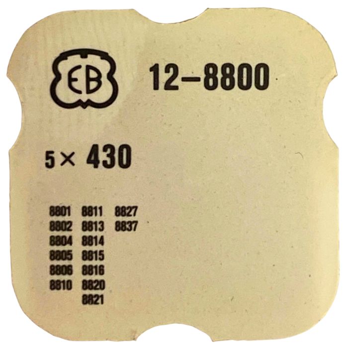 EB 8800 - 430 Ressort de cliquet (à l'unité) - Click spring (per unit)