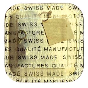 Enicar 672 - 307 Raquette avec porte-piton mobile pour spiral plat (à l'unité) - Regulator with adjustable stud holder for flat 