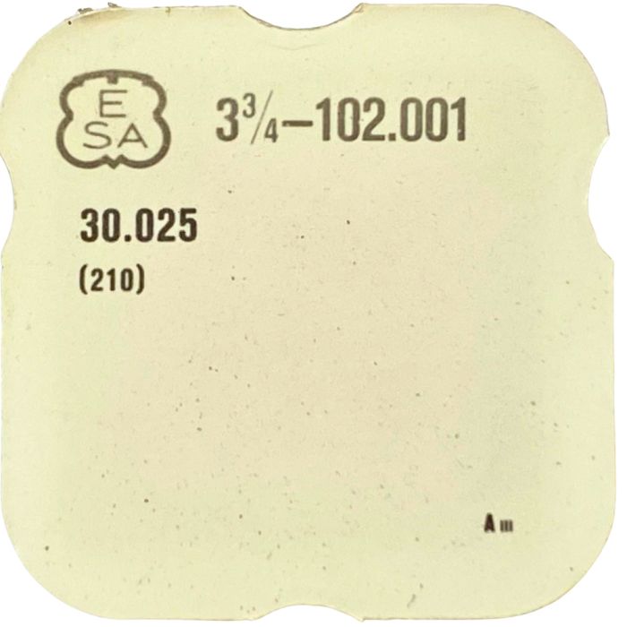 ESA 102.001 - 210 Roue moyenne (à l'unité) - Third wheel and pinion (per unit)