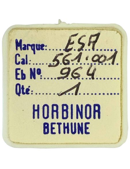 ESA 561.001 - 404 Tige pour boite étanche (partie mouvement) (à l'unité) - Stem for waterproof case (movement portion) (per unit
