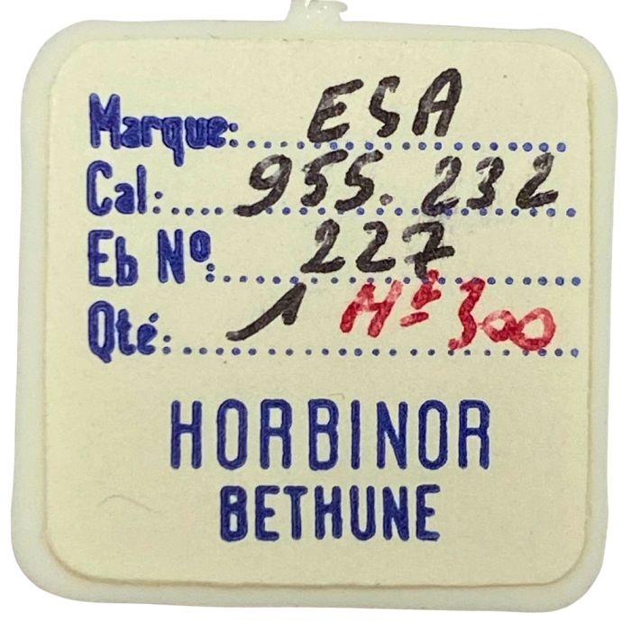 ESA 955.232 - 227 Roue de seconde au centre (à l'unité) - Sweep second wheel and pinion (per unit)