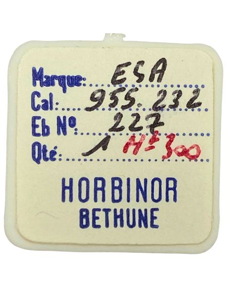 ESA 955.232 - 227 Roue de seconde au centre (à l'unité) - Sweep second wheel and pinion (per unit)